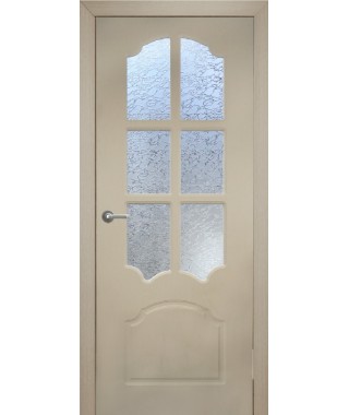 Дверь с ПВХ покрытием Кэрол ДО (Ильм Коричневый) Дверь с ПВХ покрытием Кэрол ДО (Ильм Коричневый)