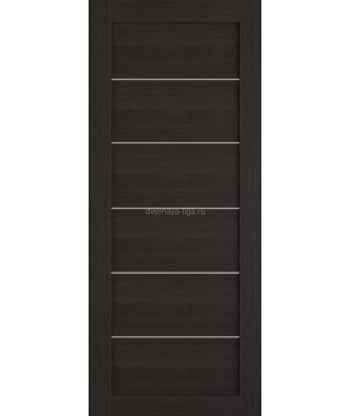 Дверь из экошпона Техно Молдинг Орех темный Дверь из экошпона Техно Молдинг Орех темный